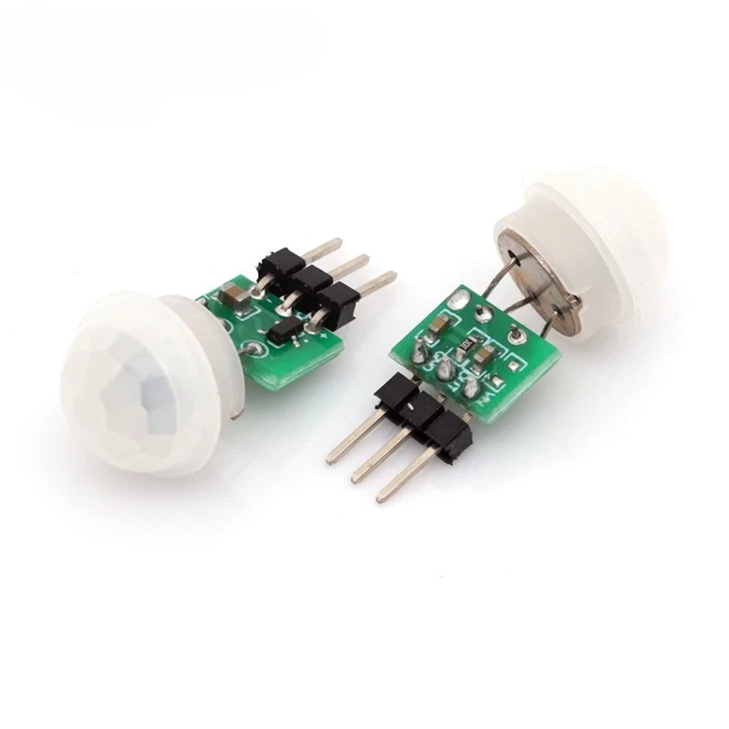1PCS/5PCS/10PCS Mini IR Pyroelectric Infrared PIR Motion Human Sensor Automatic Detector Module AM312 Sensor DC 2.7 to 12V