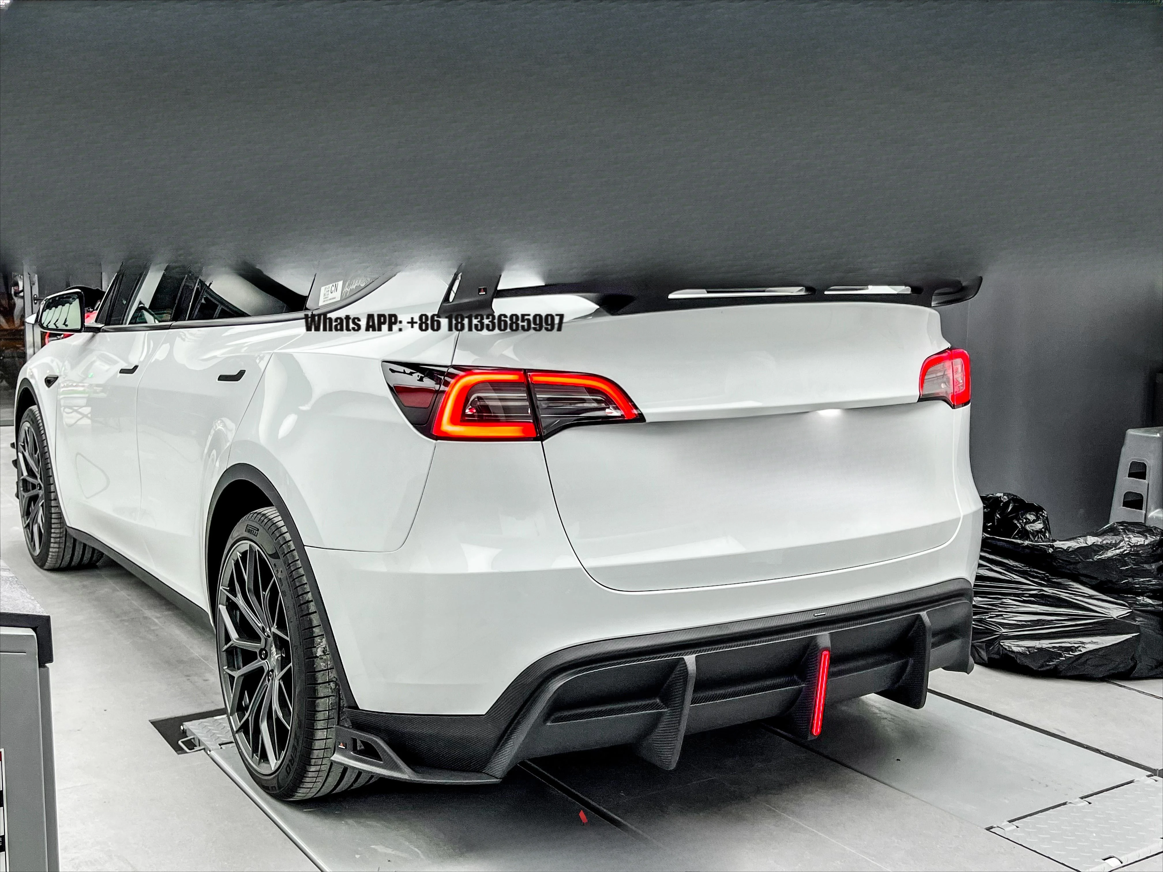 

Modified Parts Model Y Car Rear Lip ABS Material Modification