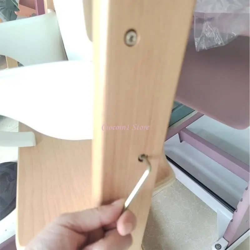 y1ub-ドライバー付き取り付けネジ高強度ハードウェアコンポーネント調節可能な子供用椅子の安全アップグレード