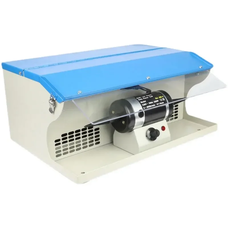 A Frequency Conversion Polishing Machine Gold And Silver Jewelry Watch Mirror Brushing Vacuum Double-head