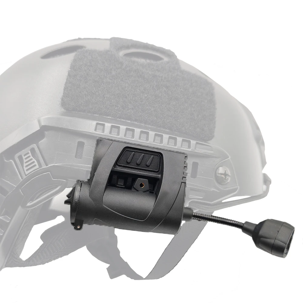 Imagem -03 - Led Tactical Helmet Light Lanterna Iluminação Noturna ao ar Livre Laser Caça Militares Ciclismo Pesca Lâmpada do Capacete Modos