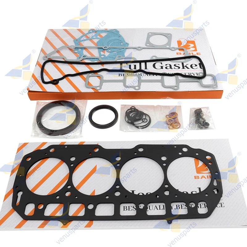 

For Yanmar 4D98E Full Gasket Kit Set 4TNE98 Engine With Cylinder Head Gasket