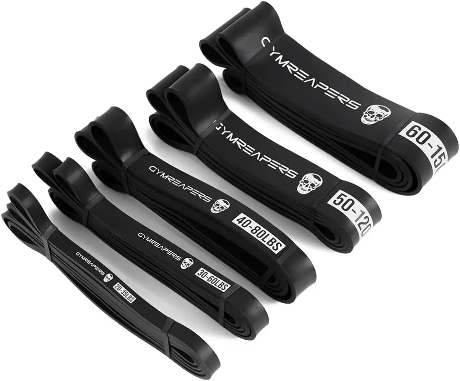 

Набор эластичных лент для подтягиваний, для пауэрлифтинга, растяжки, силовых тренировок - для мужчин и женщин