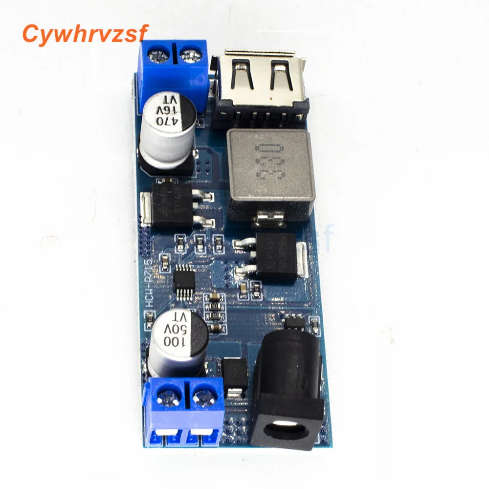 DC-DC 30W 9-36V to 5V 6A Step-down Buck Converter Power Module USB Charging 5A High Power XH-M249