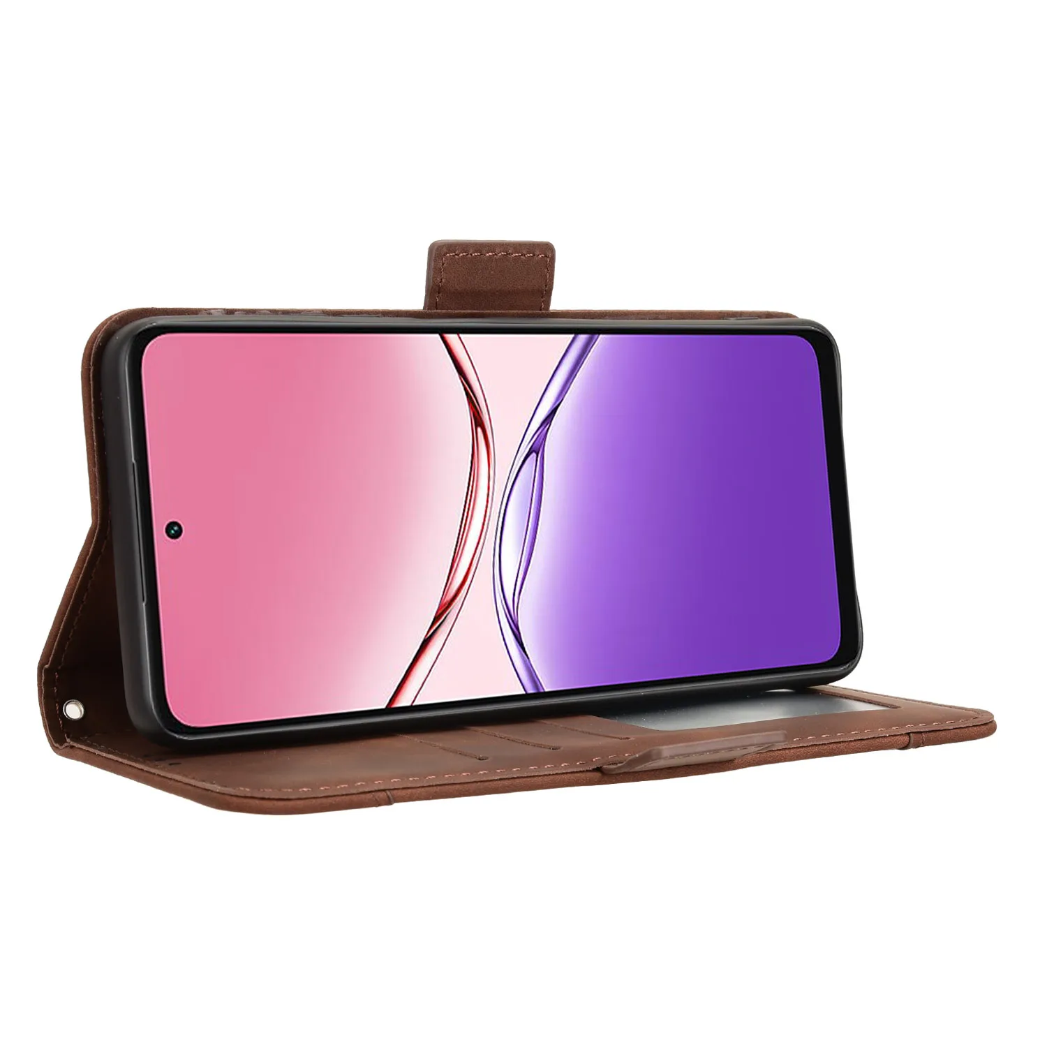 

Leather Case For OPPO A5 Pro X 4G 5G Anti-fall Strong Magnet Case Flip Magnetic Wallet Flip Cover