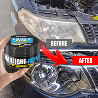 Car Headlight Refurbishment and Repair Liquid, No Polishing Required, Yellowing/Aging/Scratches/Polishing and Brightening Tool