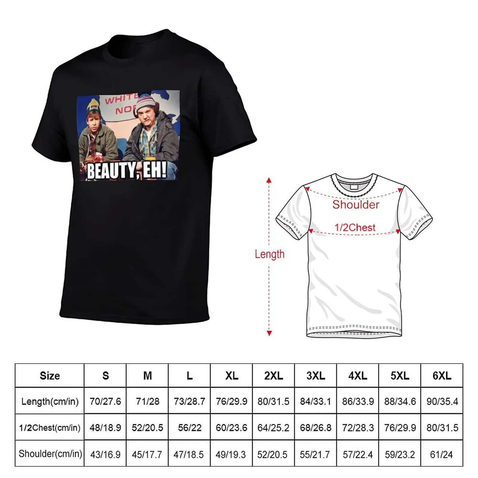 SCTV's McKenzie Brothers - Beauty Eh ! Canadian Pop Culture T-Shirt man tshirt t shirts for man graphic tees T-Shirt