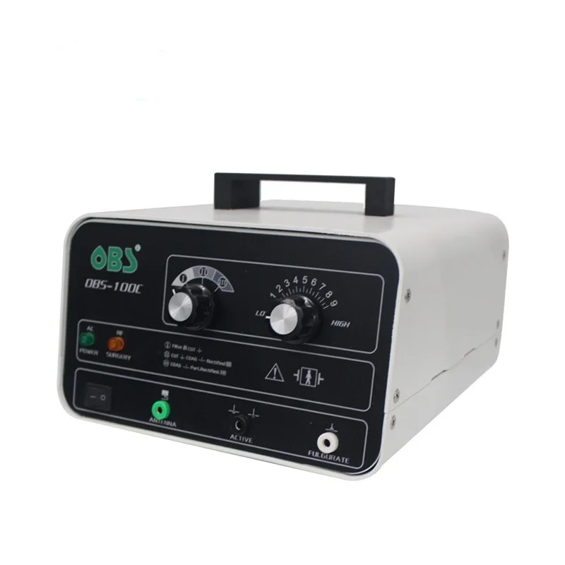 Plate Electrocautery Cold Radio High Frequency Cautery ESU Generator 100C(II) Electrosurgical Unit