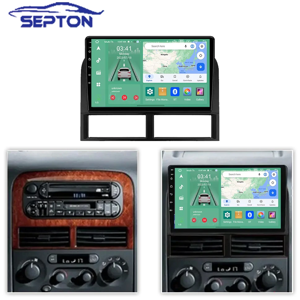 SEPTON Android Car Radio for Jeep Grand Cherokee II WJ 1998-2004 Navi GPS Wifi CarPlay 2Din Multimedia Player 8core 4G Autoradio