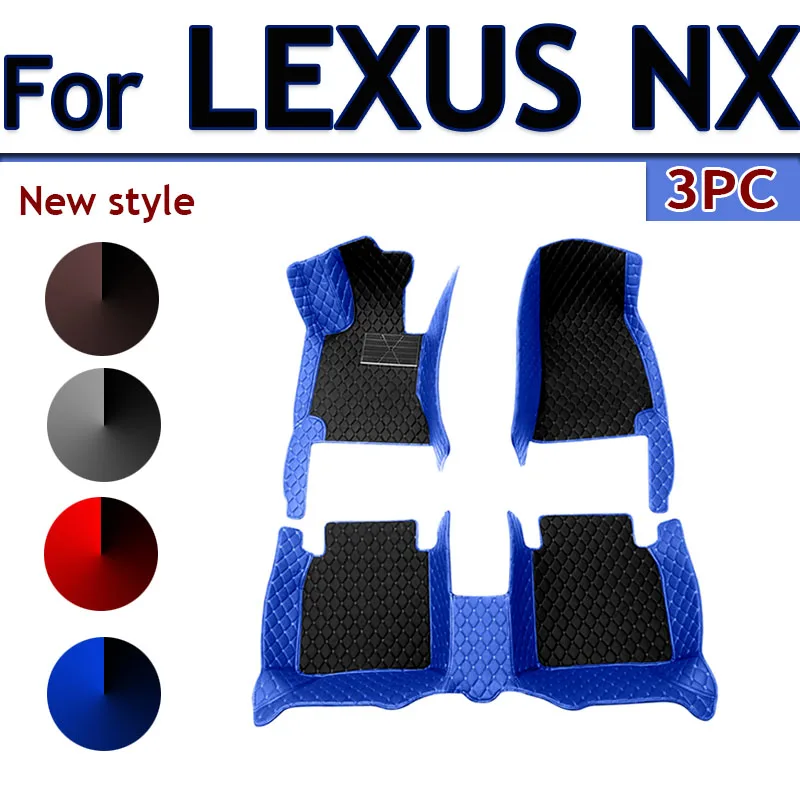 Car floor mats for LEXUS NX series 200 300h 300 200t 2015 2016 2017 2018 2019 2020 2021 2022 Custom auto foot Pads automobile