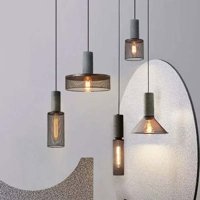 

Vintage Pendant Lights Chandelier Ceiling Lamp Loft Dinning Room Suspension Luminaire Decor Nordic Kitchen LED Lighting Fixtures