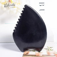 Natural Bian Stone Facial Gua Sha Scraper Tool For Neck Face Beauty SPA Massage Guasha Skin Care Fades Wrinkles Spots