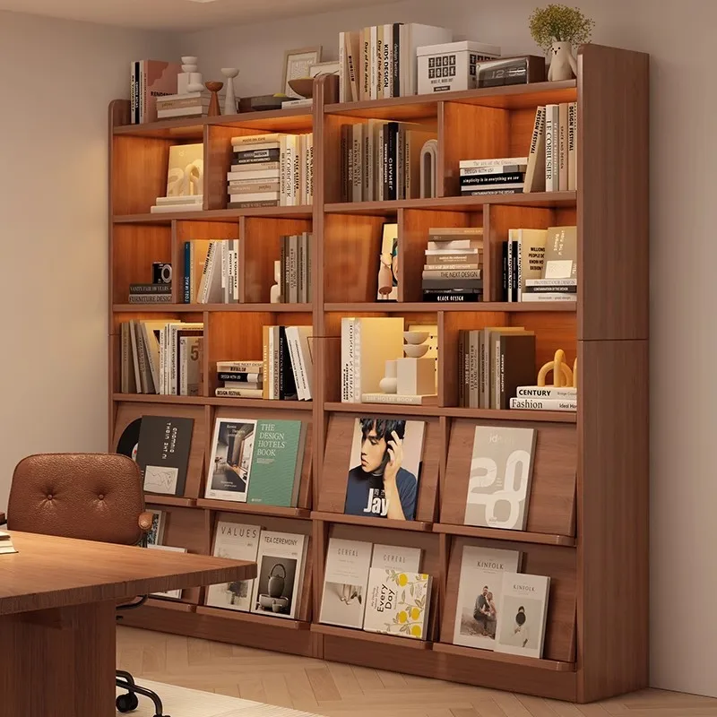 

Bookcase to the living room, locker to the wall, integrated display cabinet, household multi-layer storage cabinet, file cabinet
