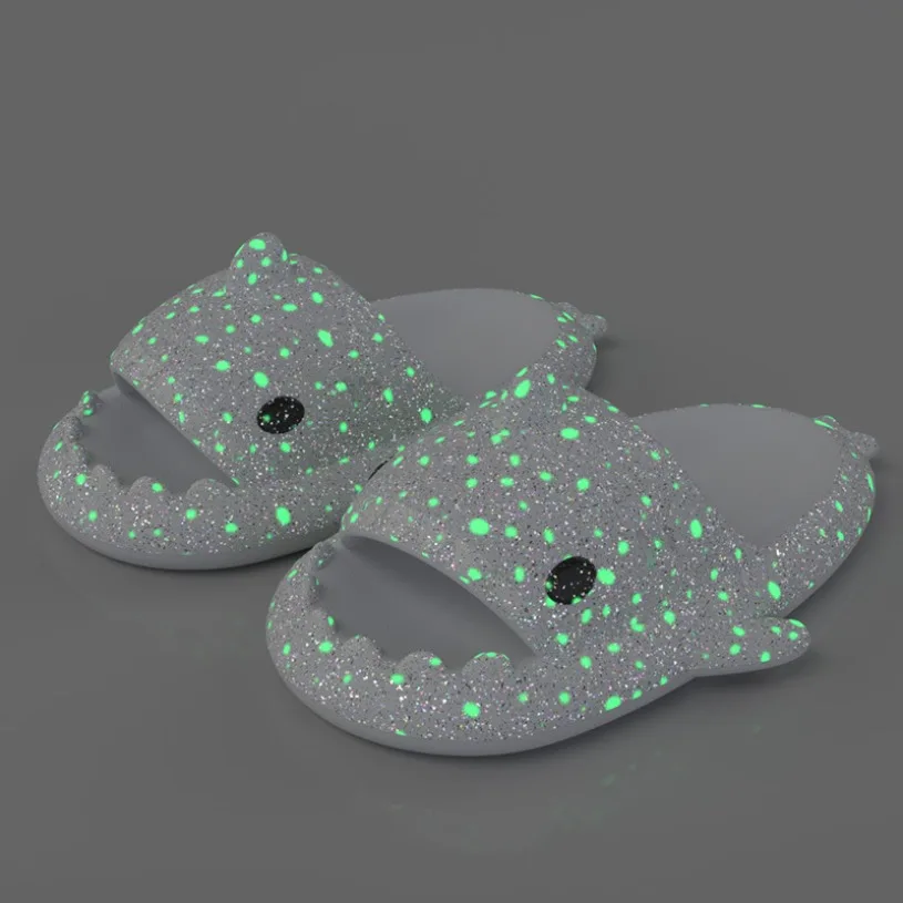 Shark Slippers Female Flip Flops Home House Cloud Summer Beach Clapper Sandal Non Slip Shoe Women Sharky Slides Rubber Original