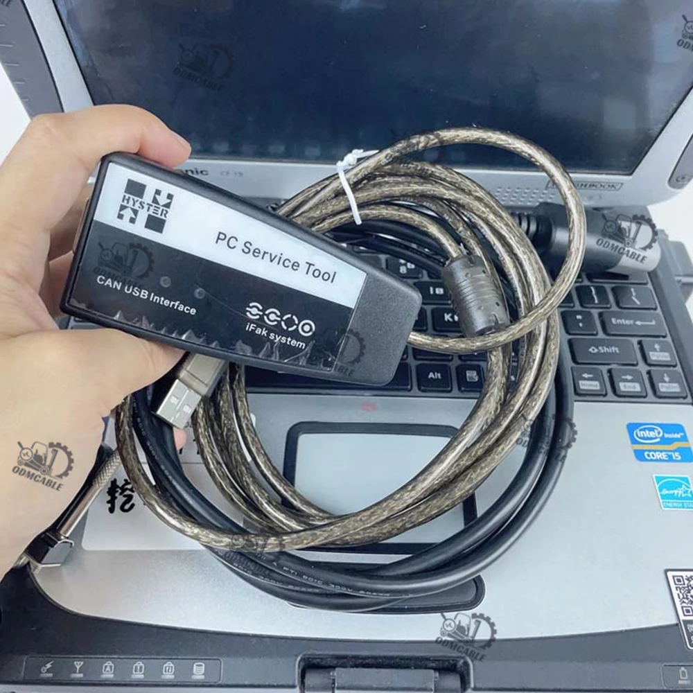 

For Yale Hyster PC Service Tool Ifak CAN USB Interface Hyster yale Forklift Truck Diagnostic Kit Hyster Parts Service Manuals