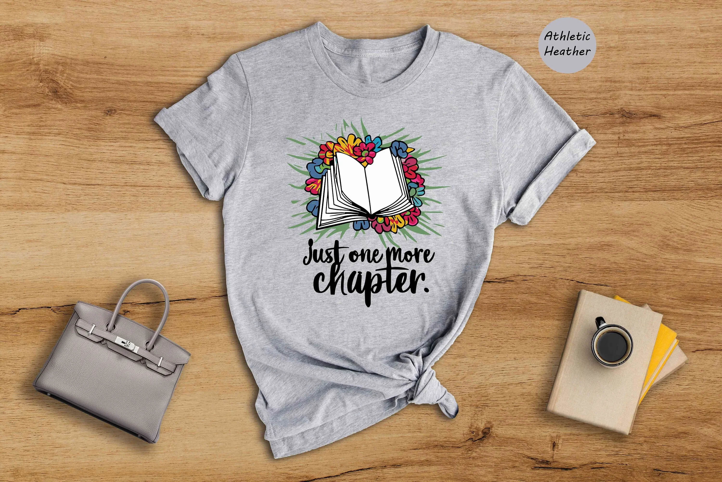 Book Love T Shirt Floral Reading for Librarian Teacher Bookworm Flower Books Read