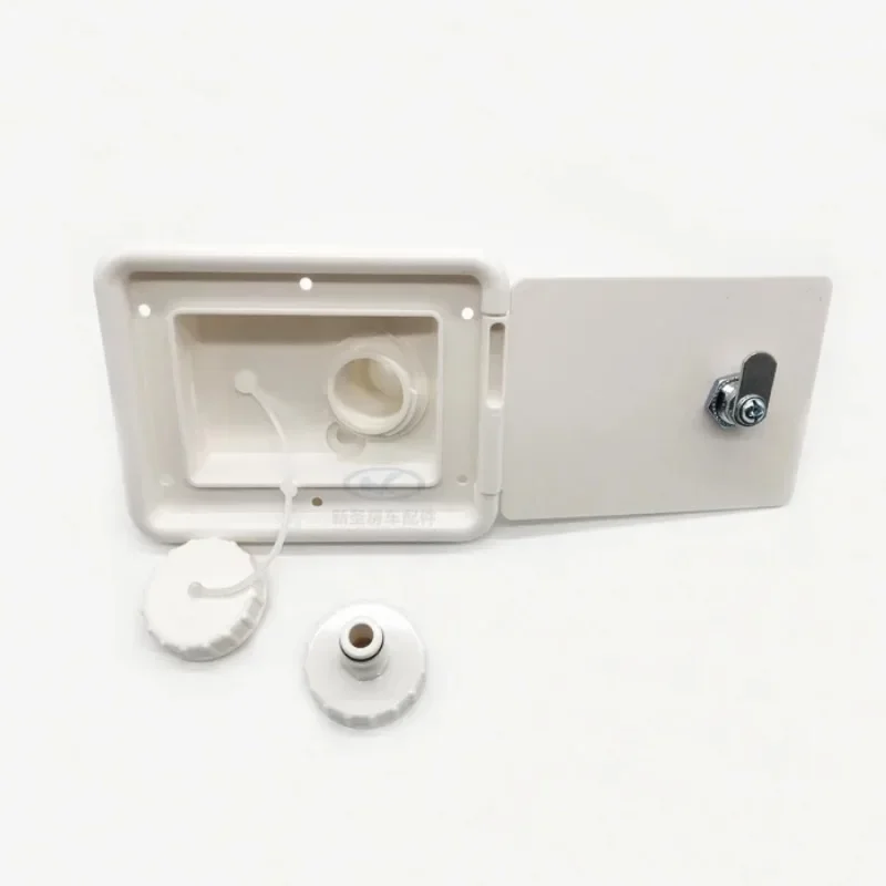 

RV modification RV accessories gravity water inlet water tank water inlet with lock and quick connect connector