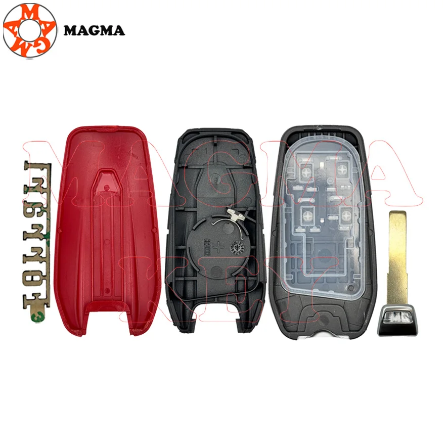 MAGMA استبدال مفتاح قذيفة لفيراري 458 588 488GTB LaFerrari 2014-2020 حافظة مفتاح ذكية عالية الجودة مع L00ogo مع شفرة #2