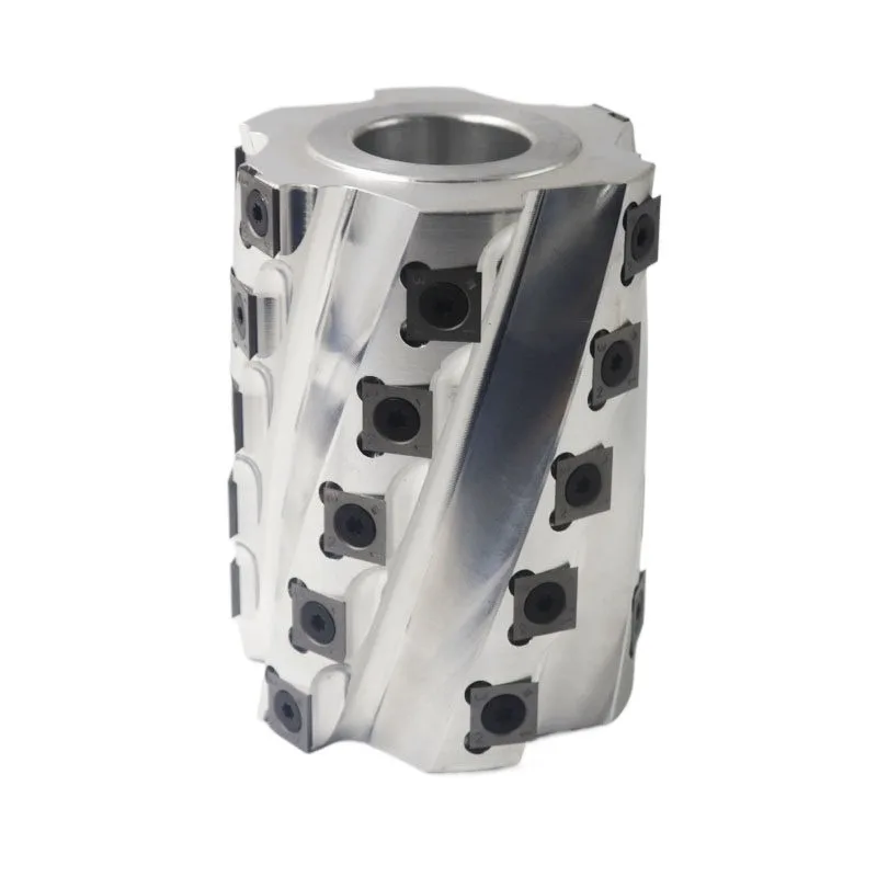 For Light Cutting Discard Spiral Planer Woodworking Overlord Spiral Knife Aluminum Body Four-sided Trimming Pineapple Flat