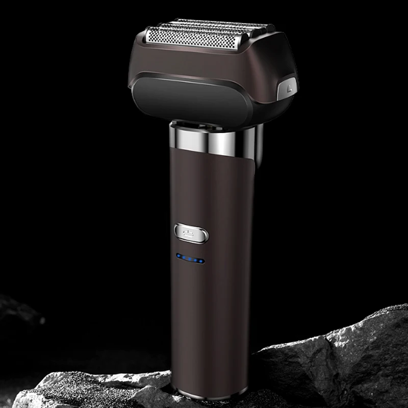 Electric Shaver 4 Blades Reciprocating Electric Beard Razor for Home LED Digital Display Full Body Washable Float Shaving USB