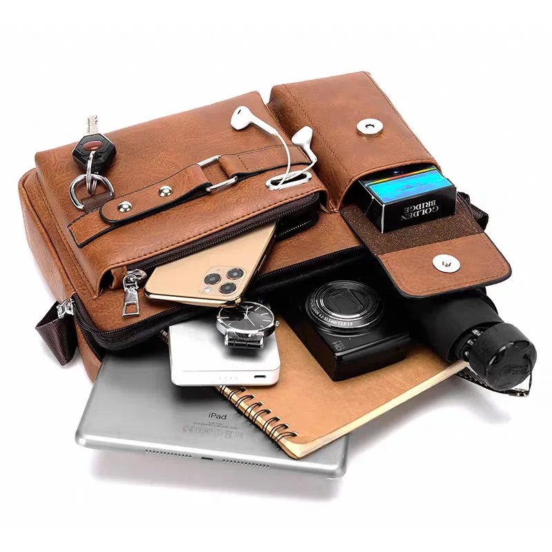 

Business Briefcase, Casual and Fashionable Shoulder Bag, Large Capacity Crossbody Bag