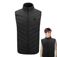 Heating Jacket Smart Heating Vest 9 Heating Zones USB Heating Vest For Men Women Smart Electric Lightweight Heated Jacket For