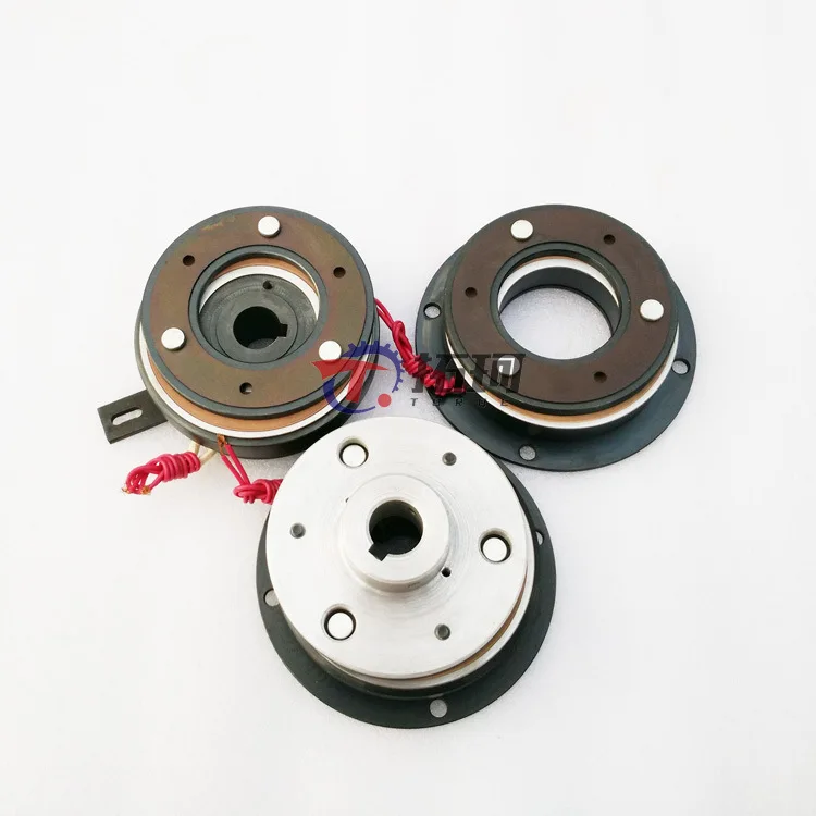 TQESC2-160A 24VDC 160NM Electromagnetic brake Electromagnetic clutch motor clutch textile machinery clutch flange installation