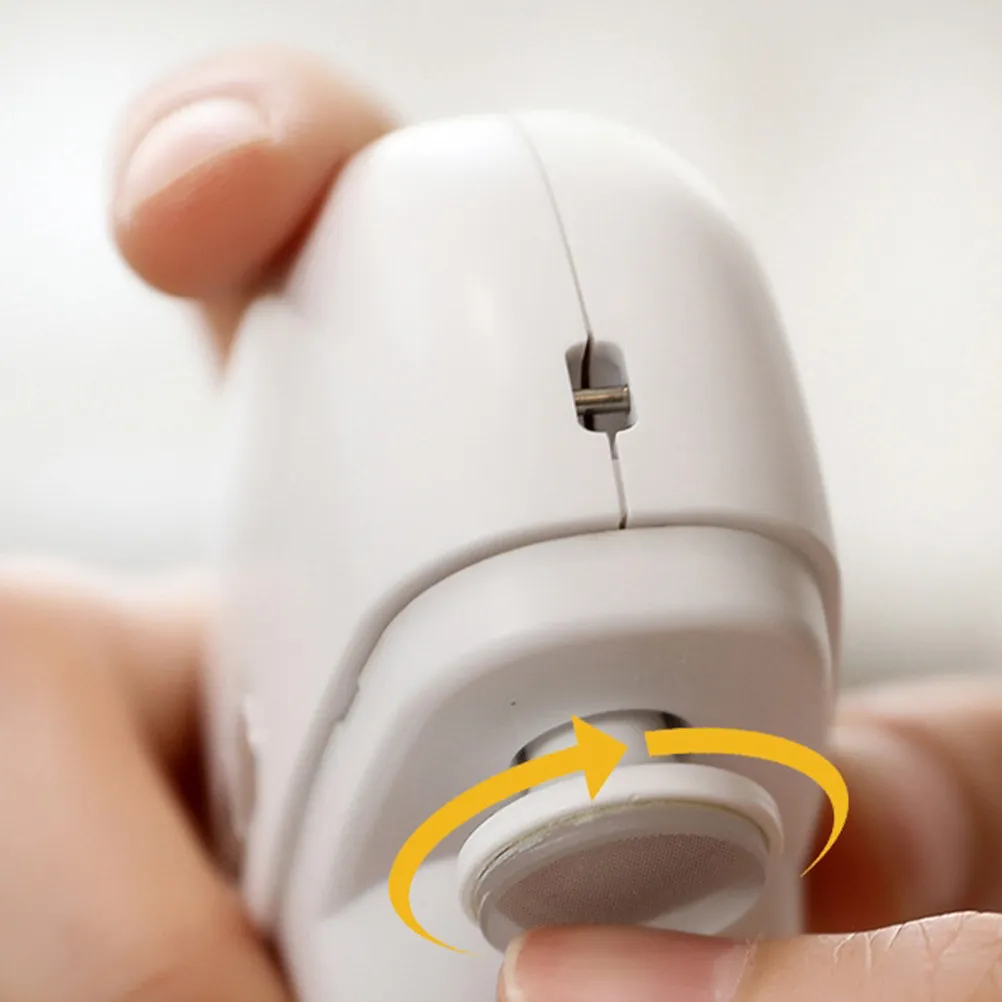 

2 in 1 Electric Nail Clipper USB Rechargeable Small Automatic Nail File for Infant Toddler Adults Seniors Fingernail File