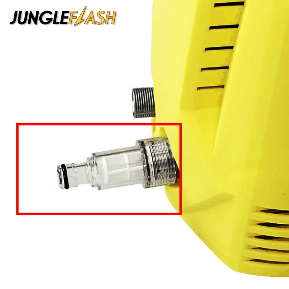 JUNGLEFLASH Hochdruck Scheiben Auto Waschmaschine Auto Waschmaschine Wasser Filter Verbindung G3/4 Für Karcher BOSCHE Michelin AR B & D