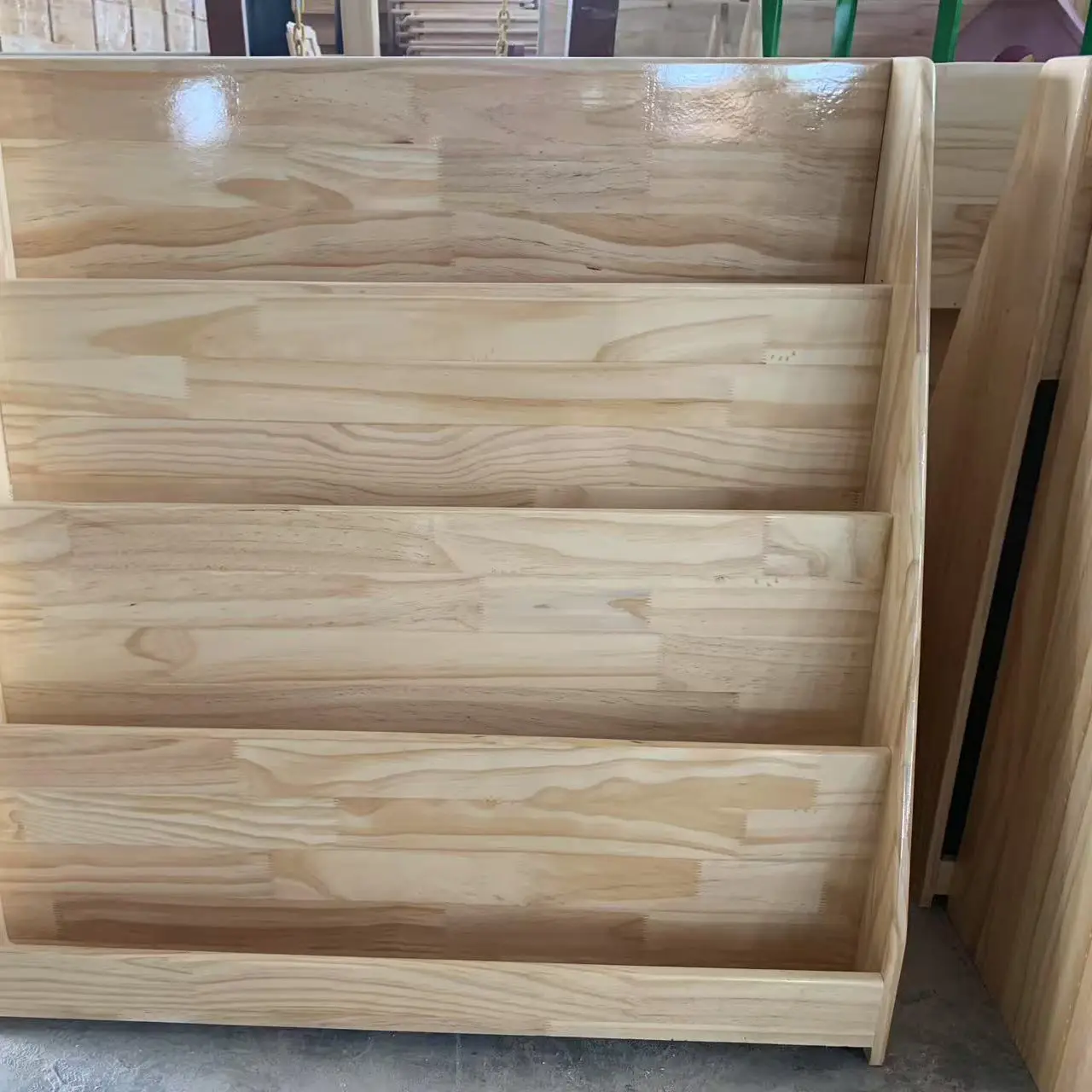 cabinet Solid wood children's Montessori toy storage rack Area corner combination cabinet Early education storage display rack