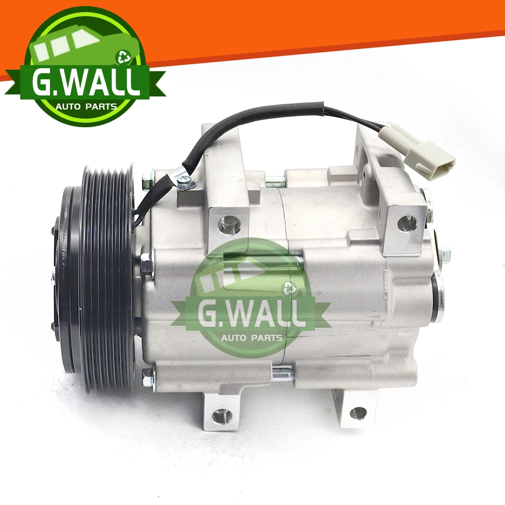 FS10 AC Compressor & AC Clutch For Ford F-150 F-250 F-350 / E-150 E-250 E-350 / Bronco F4DZ-19703-AA F4DZ19703AA 6 Grooves