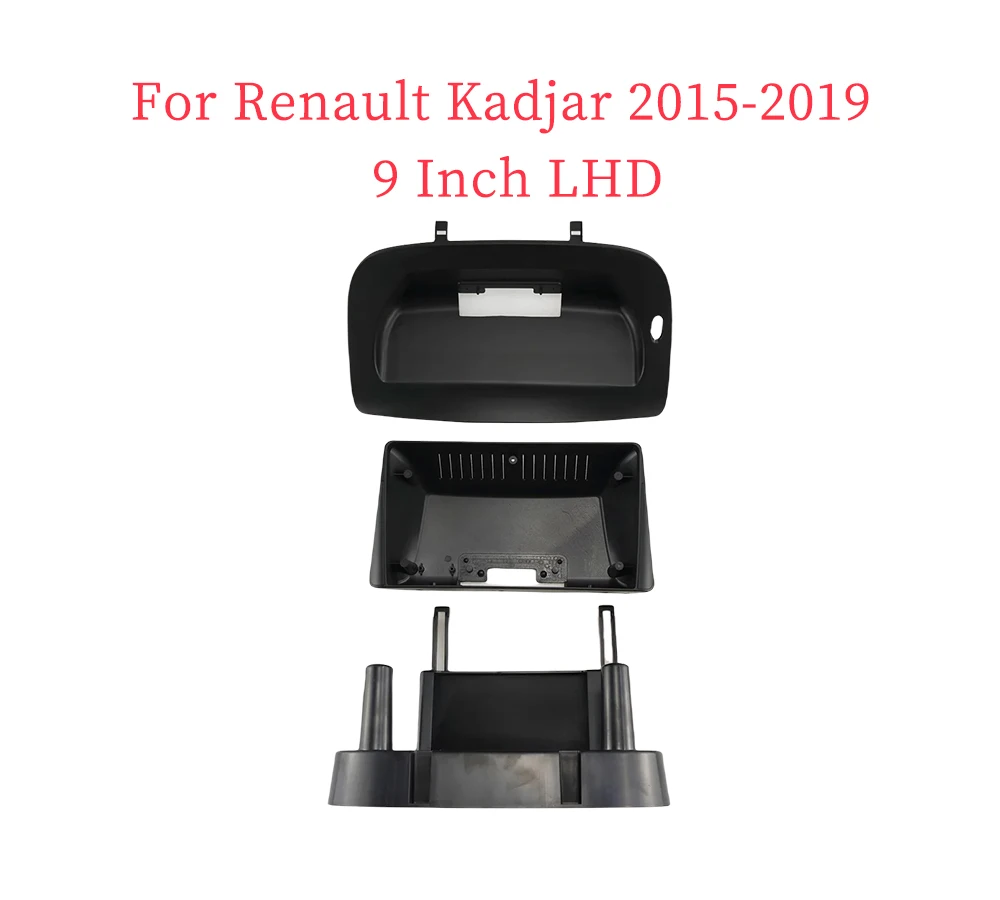 9 Inch Car Frame Fascia Adapter Android Radio Audio Dash Fitting Panel Kit For Renault Kangoo 2015-2018