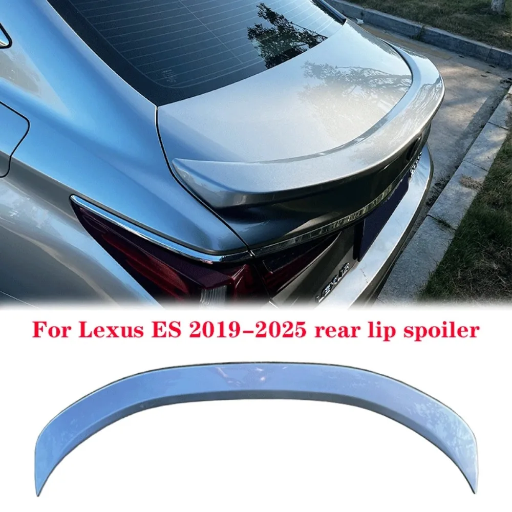 

For Lexus ES 2019-2025 Painted To Match Factory Flush Mount Spoiler ABS plastic car rear lip spoiler ES200 ES260 accessories