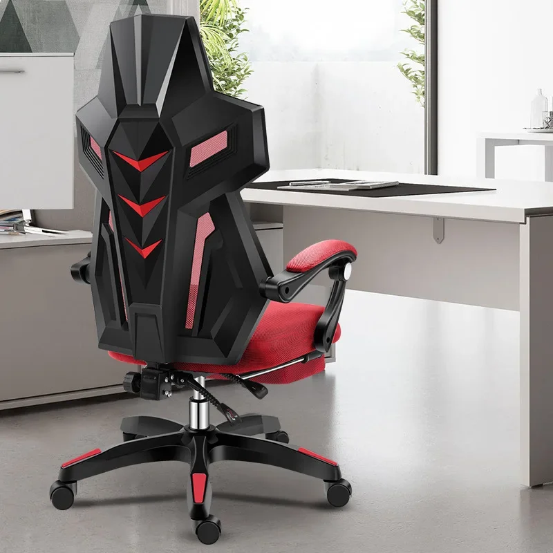 Ergonomic Office Gaming Chair Adjustable Reclining Mesh High Back Headrest Lumbar Support Swivel Casters Armrest Office Chairs