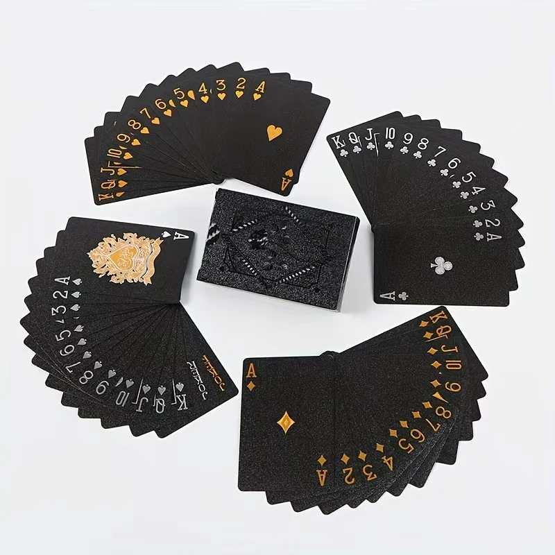 Multiple Styles Color Playing Card Game Card Group Waterproof Poker Suit Magic Dmagic Package Board Game Gift Collection