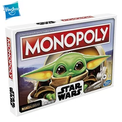 Hasbro Star Wars Monopoly Toy Baby Yoda English Board Game Card Game Family Gathering Puzzle Game Boxed Children Adult Toy Gift