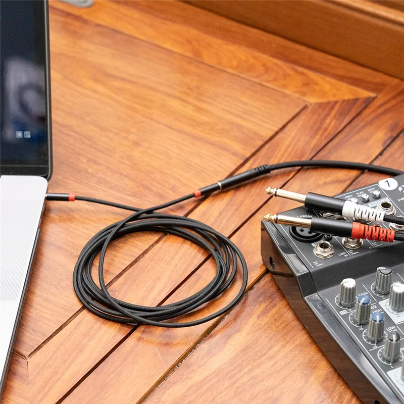 مهايئ كابل Aux الصوتي ، من من من من من من من من ؟ ؟ ، مزدوجين ، في Mono ، ستيريو ، من من من من من من من من ؟ ؟