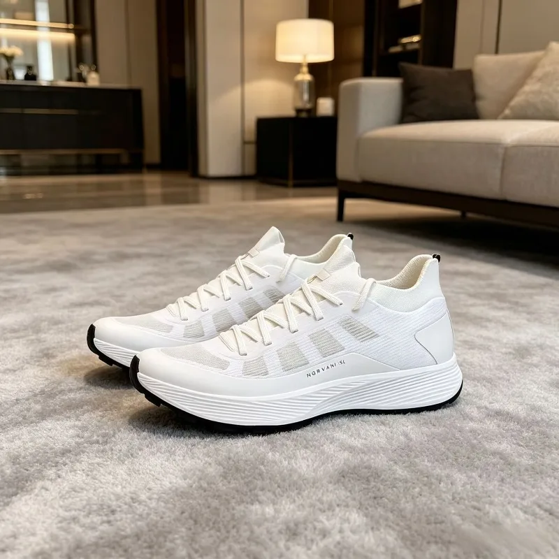 2026 Spring New Men's Running Shoes Lightweight and Shock-absorbing Men's Sports Shoe Mesh Comfortable Walking Shoes