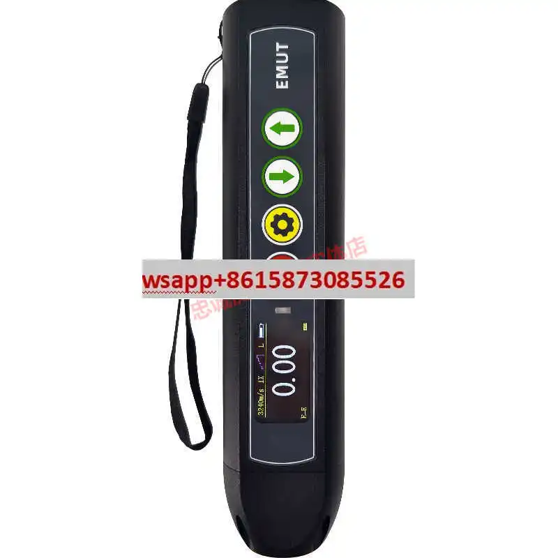 

Электромагнитный ультразвуковой толщиномер типа ручки, трубопровод из нержавеющей стали, высокотемпературный детектор толщины металла EMUT10+