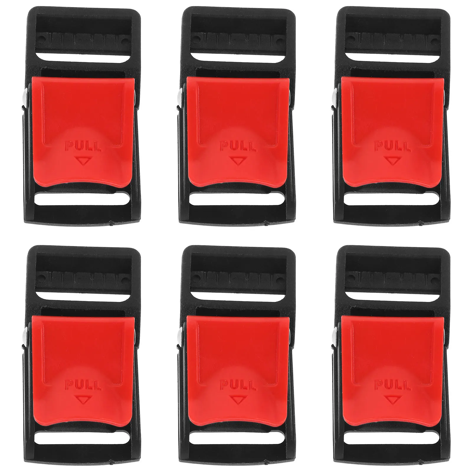 

6Pcs Motorcycle Buckles Quick Release Stable Durable Motorcycle Accessories Replacement Buckle Kit