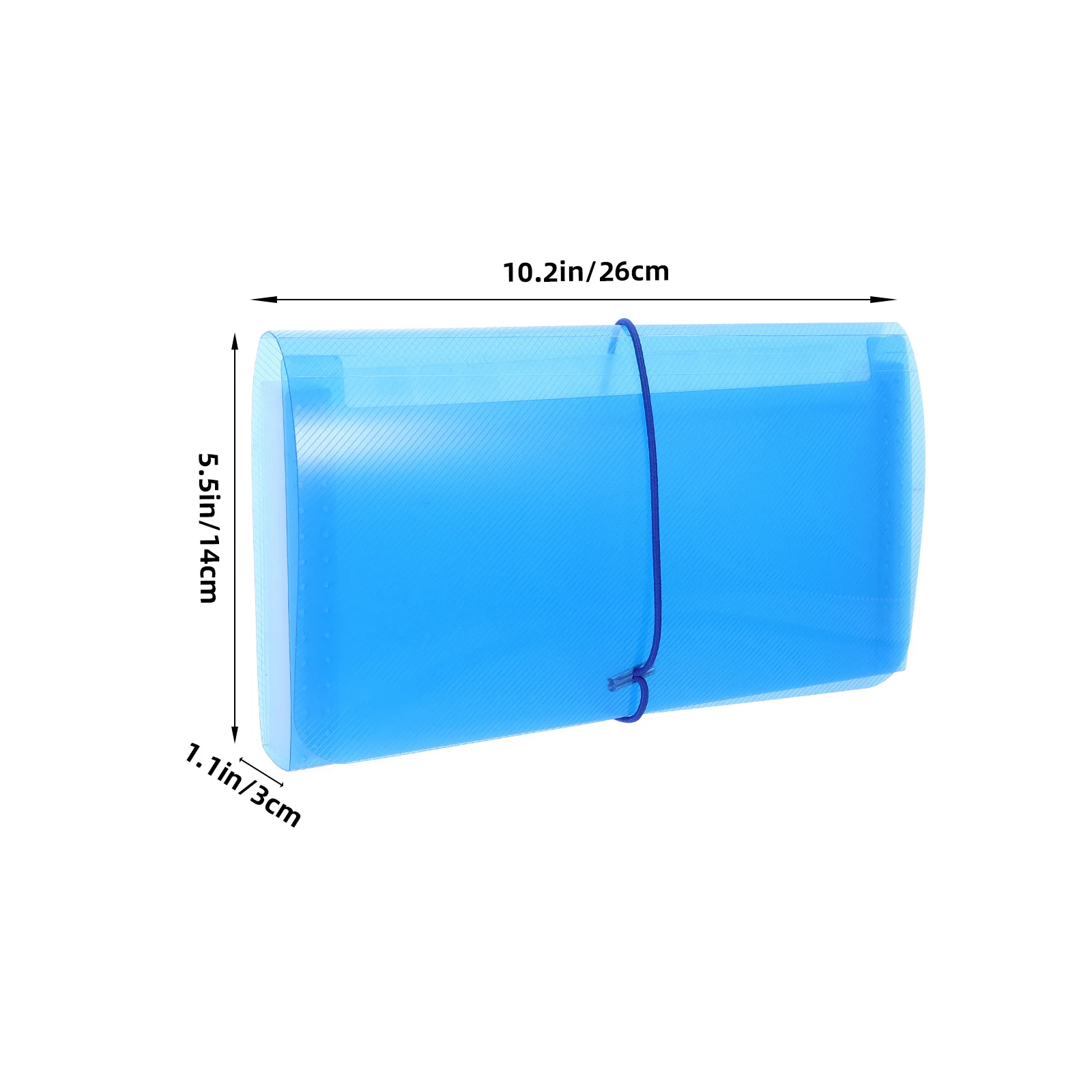 1pc Document Organizer Folder Large Capacity Expandable File Binder For Office School Home Multi-Layer Receipt Storage Paper