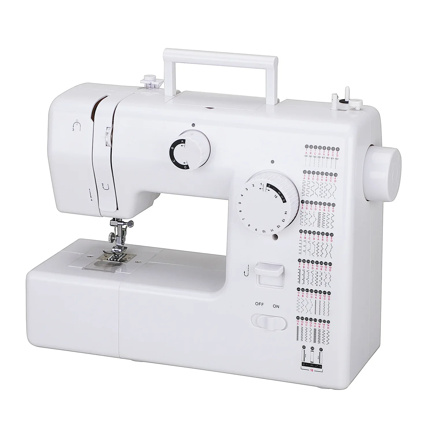 705 Cross-border Selection Household 59 Kinds of Threads Household Sewing Machine