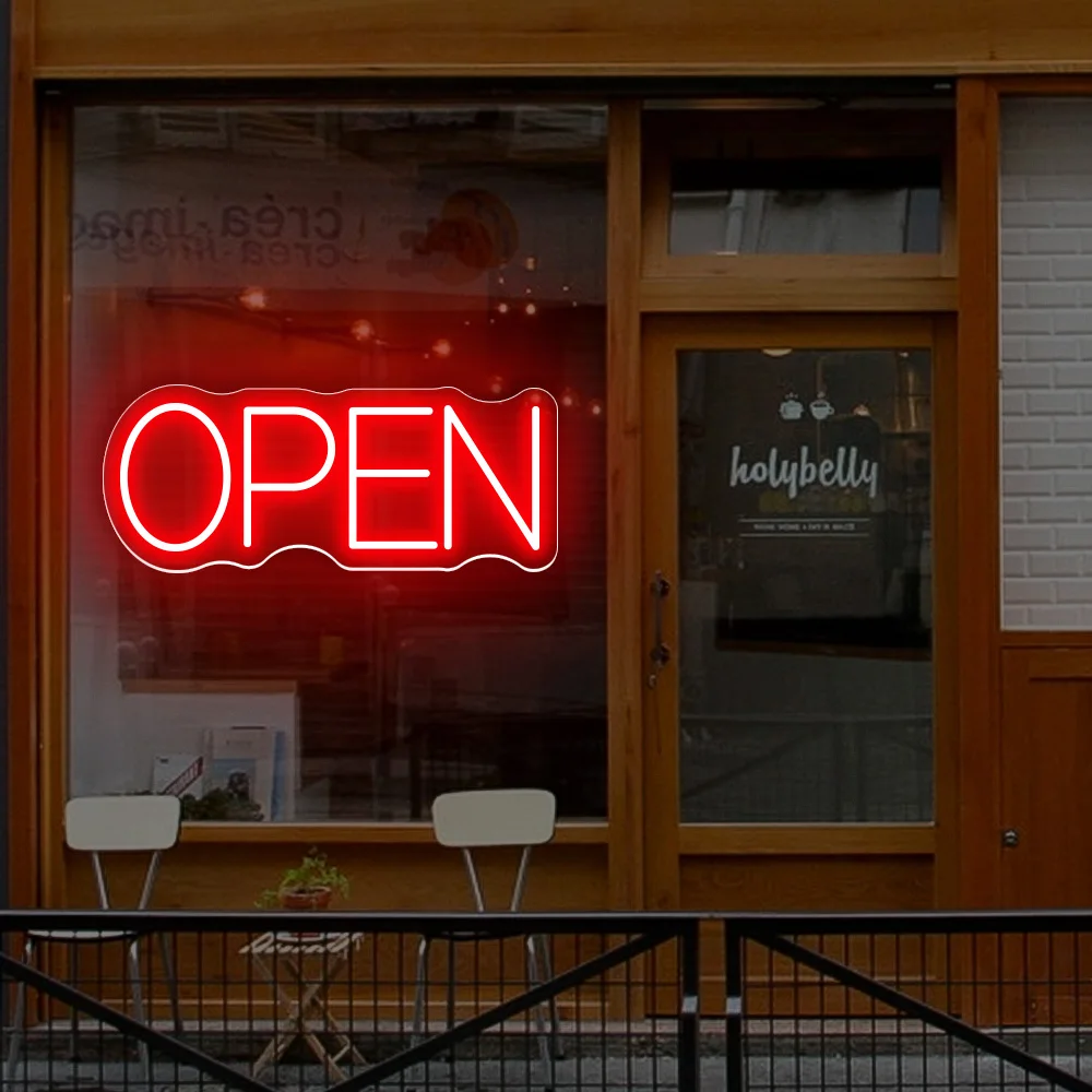 12 لون مفتوح النيون مرحبا بكم في تخزين علامة متجر متجر مصباح ليد ترحيب متجر مفتوح علامة مخصصة ليلة ضوء جدار ديكور #2