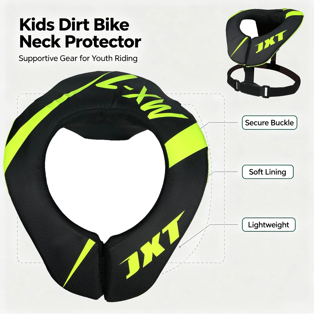 New Youth Kids Motocross Neck Brace Professional Racing Rally Dirt Bike Enduro Off Road Neck Protector Boys Girls neck brace