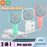 Xiaomi Mijia Usb Purple Light Mosquito Killer Lamp Household Portable Electric Mosquito Swatter Trap Kill Outdoor Picnic 2025