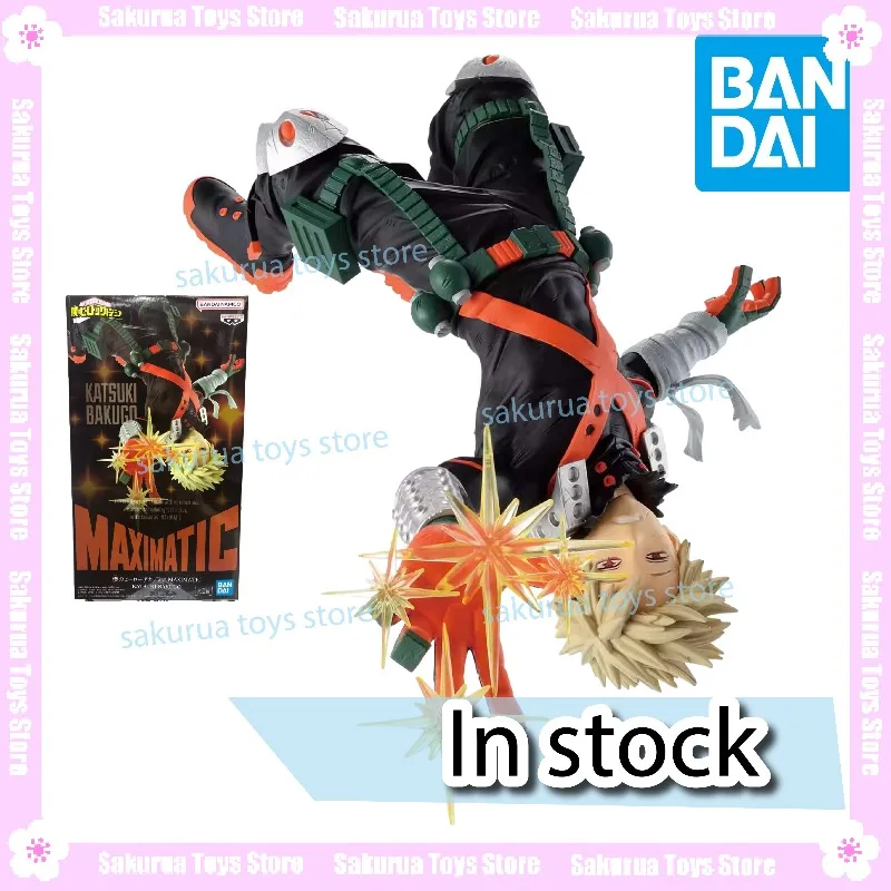 

In Stock Bandai Genuine My Hero Academy Bakugo Katsuki Scenic Figures Actual Dolls Collection Gifts