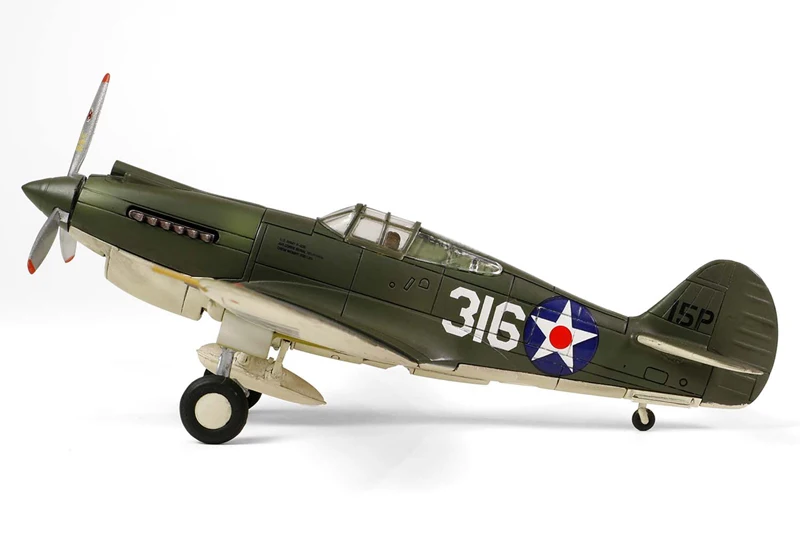 Fine 1/72 US P-40B P40 fighter model HAWK 81A-2 Pearl Harbor  Alloy finished product collection model