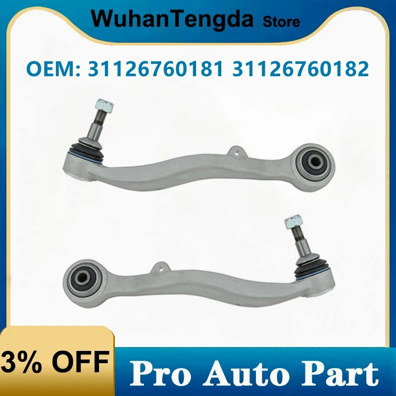 

Front Left / Right Lower Rearward Control Arm 31126760181 31126760182 For BMW 525i 528i 530i 545i 550i M5