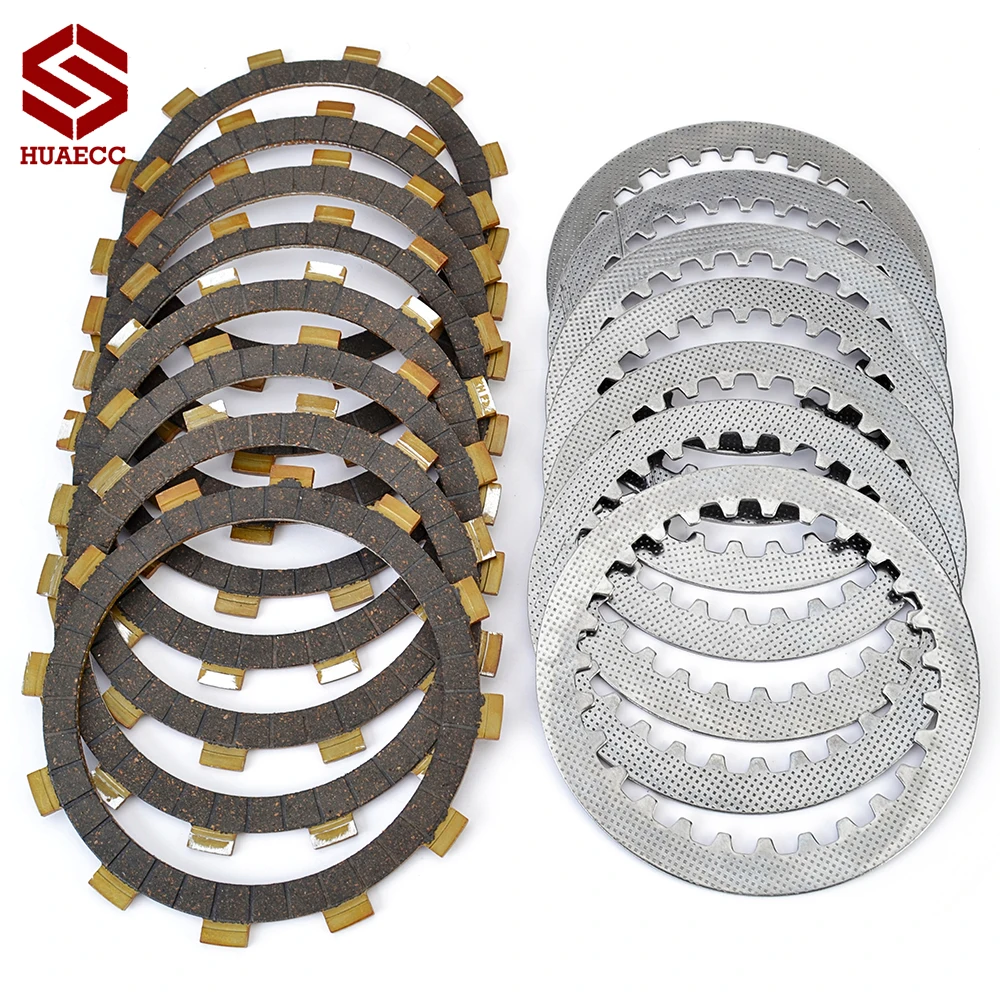 

Motorcycle Clutch Friction Disc Plate Kit for Yamaha FZX750 FZ750 Genesis FZ700 FZ700T/TC 31A-16325-00 5Y1-16331-01