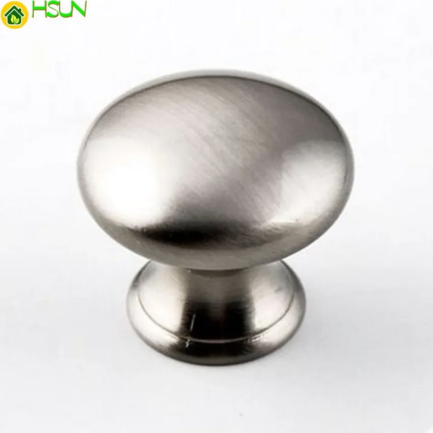 Drawer Shoe Cabinet Knobs Pulls Dresser Cupboard Door Pulls Handles Stain Silver / Brushed Nickel Modern Furniture Door Handles